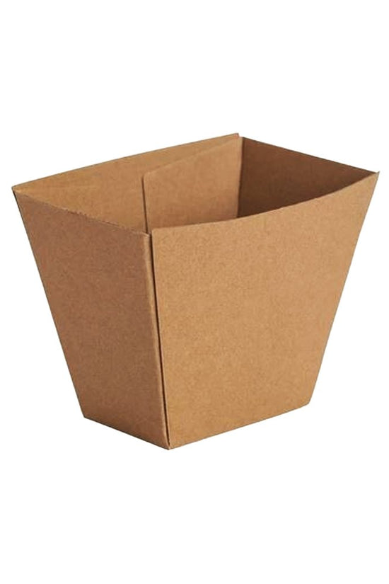 Corrugated Kraft Plain Brown Chip Cup - TEM IMPORTS™