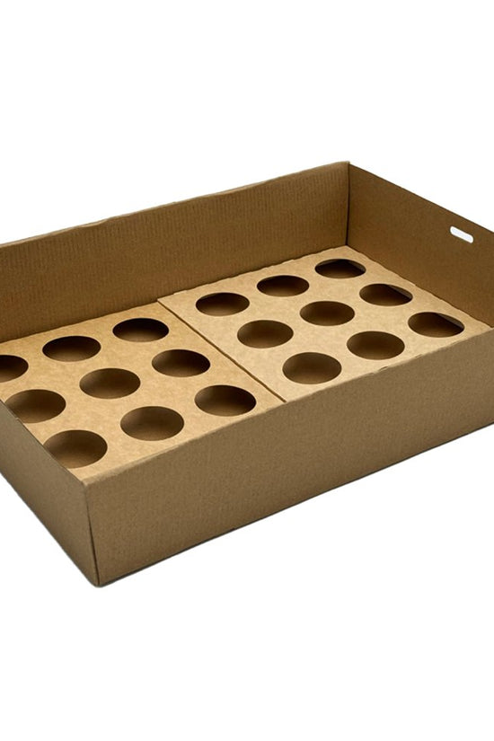 Cupcake Insert To Fit Medium/Large Tray - 12 Holes 50pc/PK - TEM IMPORTS™