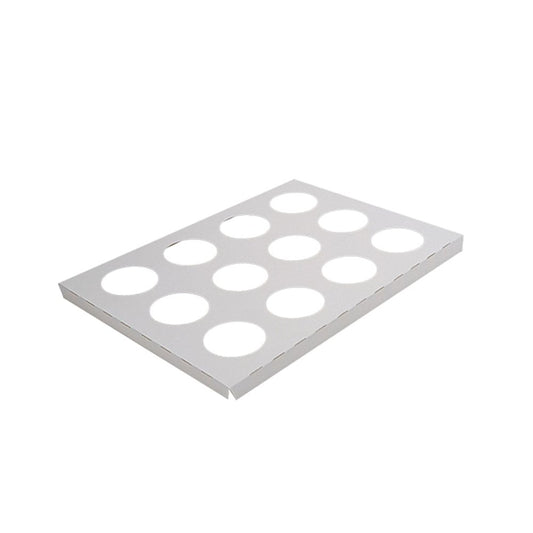 Cupcake Insert To Fit Medium/Large Tray - 12 Holes 50pc/PK - TEM IMPORTS™