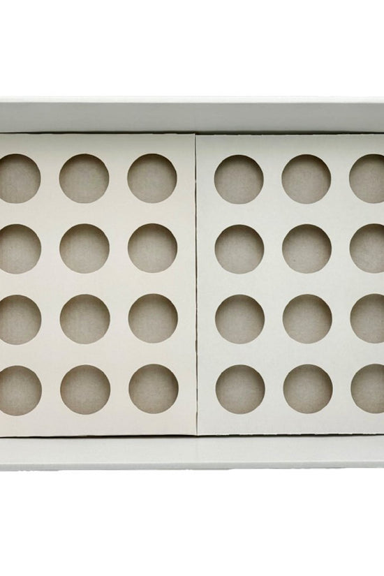 Cupcake Insert To Fit Medium/Large Tray - 12 Holes 50pc/PK - TEM IMPORTS™