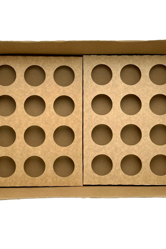 Cupcake Insert To Fit Medium/Large Tray - 12 Holes 50pc/PK - TEM IMPORTS™