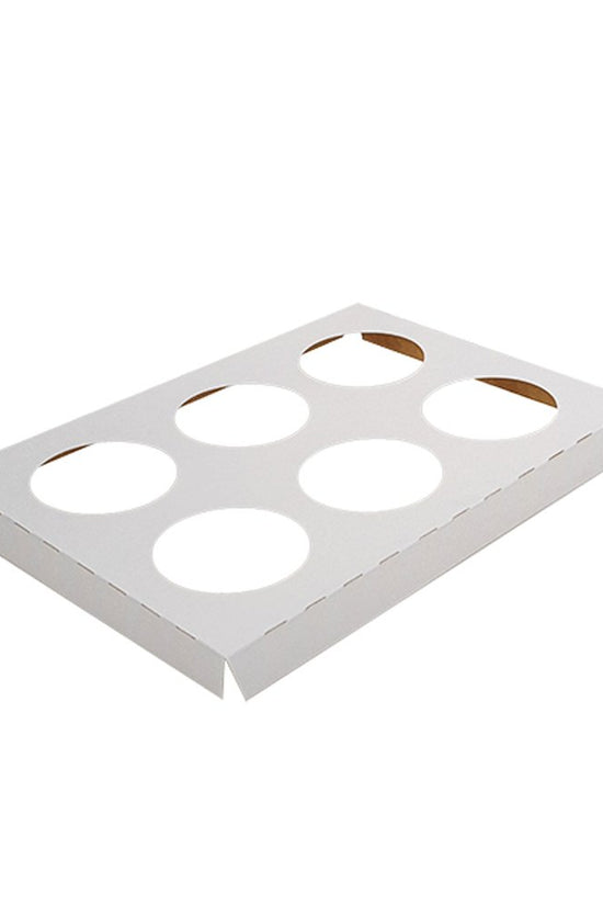 Cupcake Insert To Fit Medium/Large Tray - 6 Holes 50pc/PK - TEM IMPORTS™