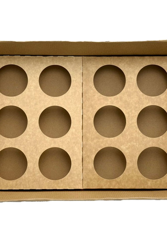 Cupcake Insert To Fit Medium/Large Tray - 6 Holes 50pc/PK - TEM IMPORTS™