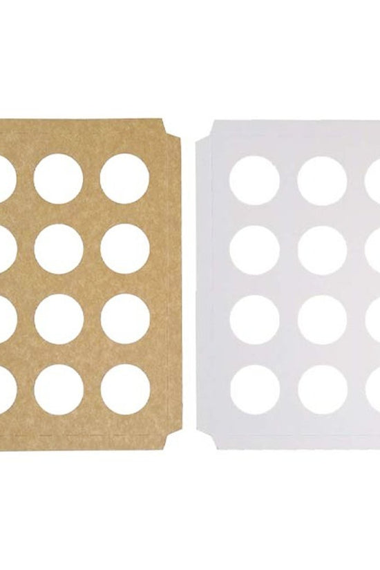 Cupcake Insert To Fit Small Tray - 12 Holes 50pc/PK - TEM IMPORTS™