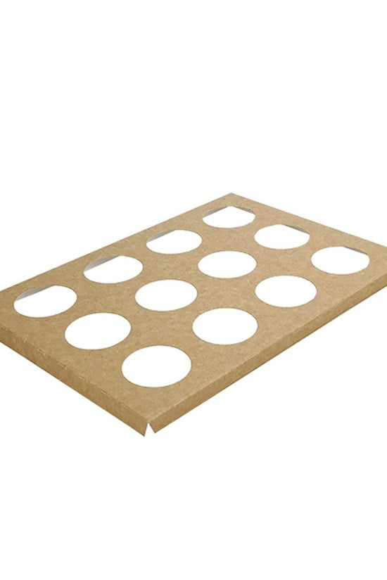 Cupcake Insert To Fit Small Tray - 12 Holes 50pc/PK - TEM IMPORTS™