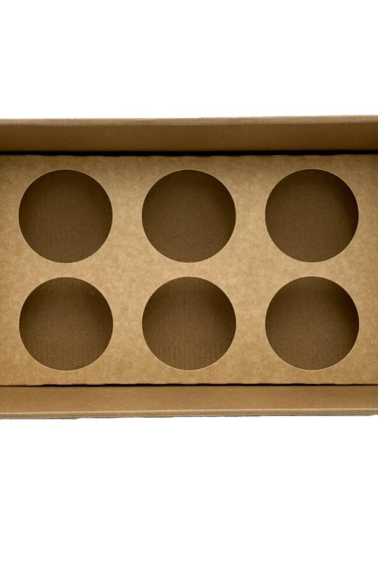Cupcake Insert To Fit Small Tray - 6 Holes 50pc/PK - TEM IMPORTS™