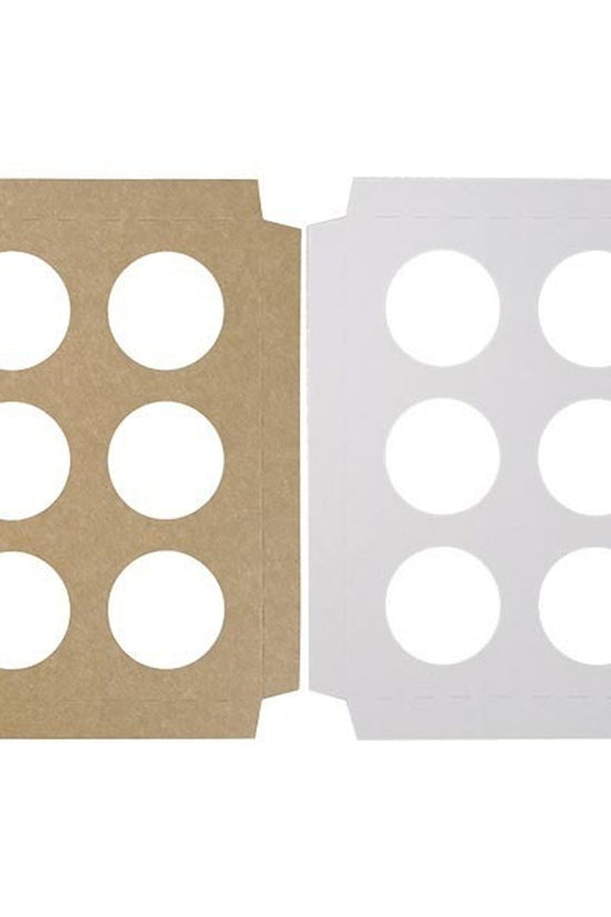 Cupcake Insert To Fit Small Tray - 6 Holes 50pc/PK - TEM IMPORTS™