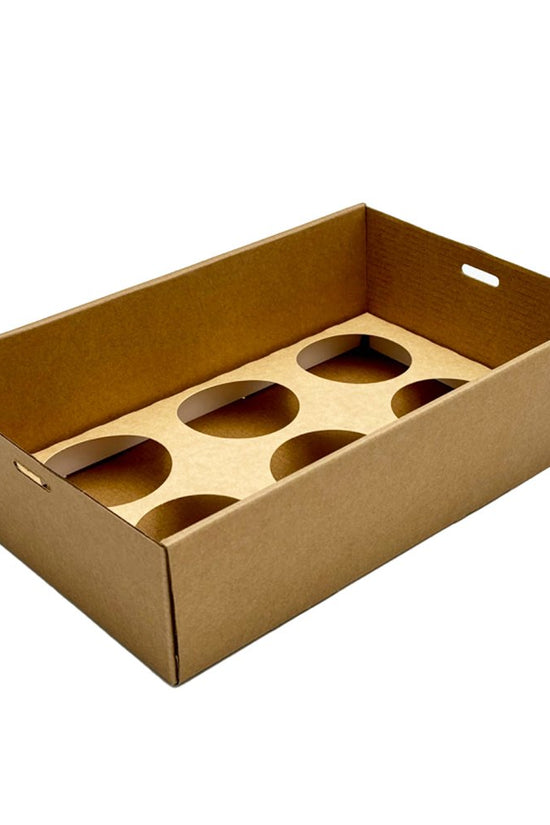 Cupcake Insert To Fit Small Tray - 6 Holes 50pc/PK - TEM IMPORTS™