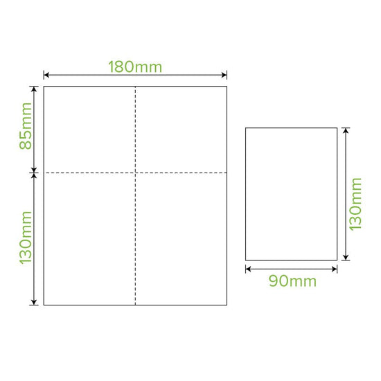 D-Fold Compact 1-Ply Natural Dispenser BioNapkin - 5000pcs/Ctn - TEM IMPORTS™