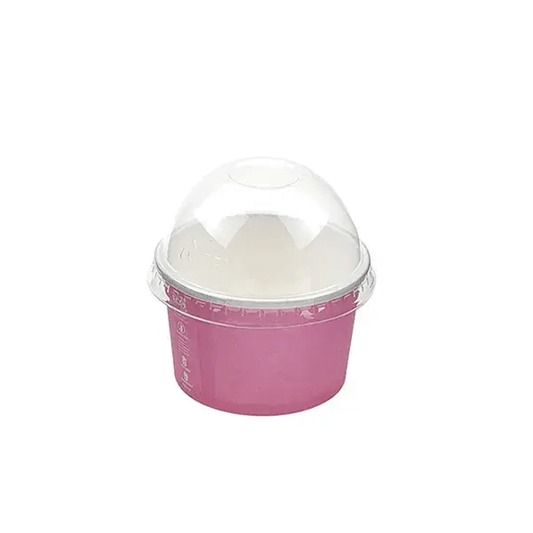 Dome Lid For 3oz Pastel Ice Cream Cups - TEM IMPORTS™