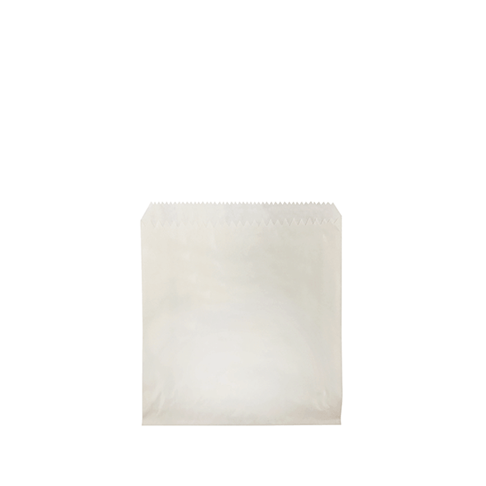 1/2 Square White GPL Paper Bag - Pack of 500