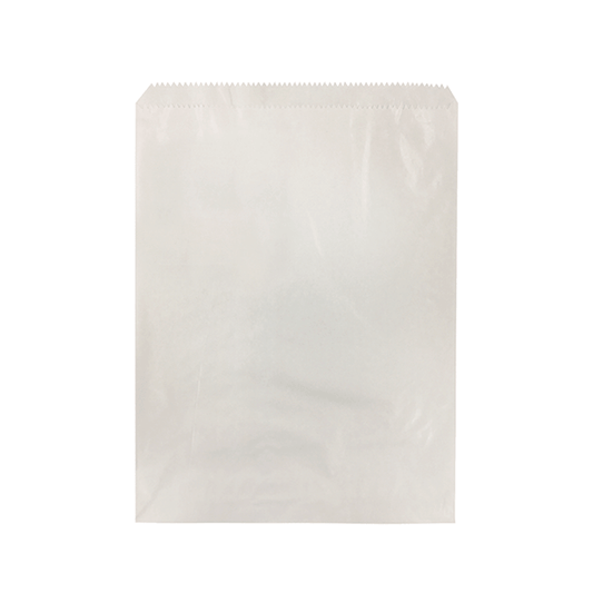 Double Lined Grease Proof 3 Long White Paper Bag - 500/PK - TEM IMPORTS™