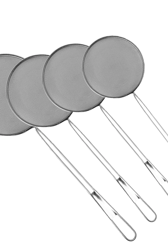 Double Mesh Strainer Stainless Steel - TEM IMPORTS™
