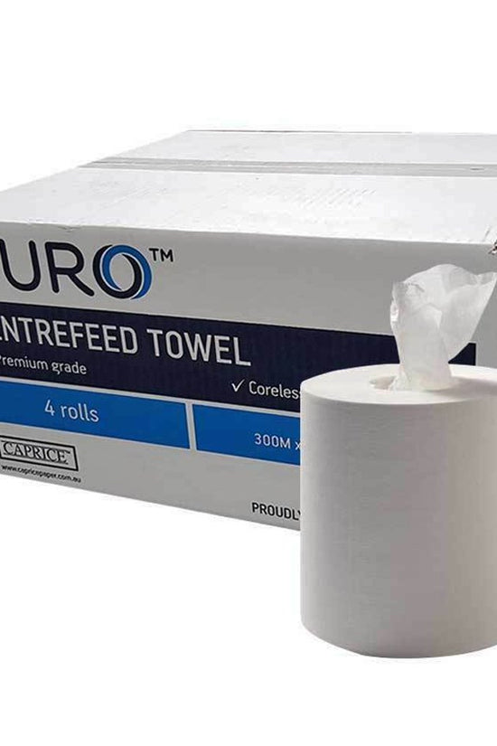 Duro Centrefeed Towel 300 metre x 19cm - 4/CTN - TEM IMPORTS™