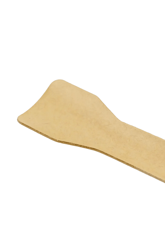 Eco-friendly Paper Gelato Spoon Brown PHA Coating - 1000/CTN - TEM IMPORTS™