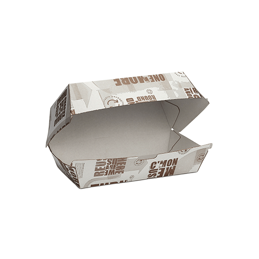 Enviro Range Newspaper Print Design Regular Snack Box - 200/CTN - TEM IMPORTS™