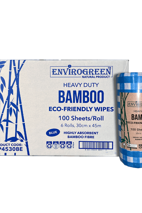 Envirogreen Eco - Friendly Bamboo Wipes - Blue - TEM IMPORTS™