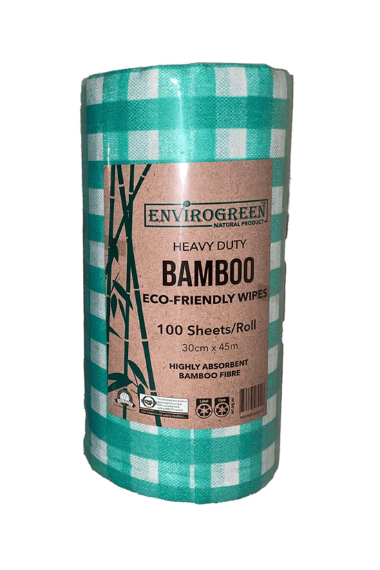 Envirogreen Eco - Friendly Bamboo Wipes - Green - TEM IMPORTS™