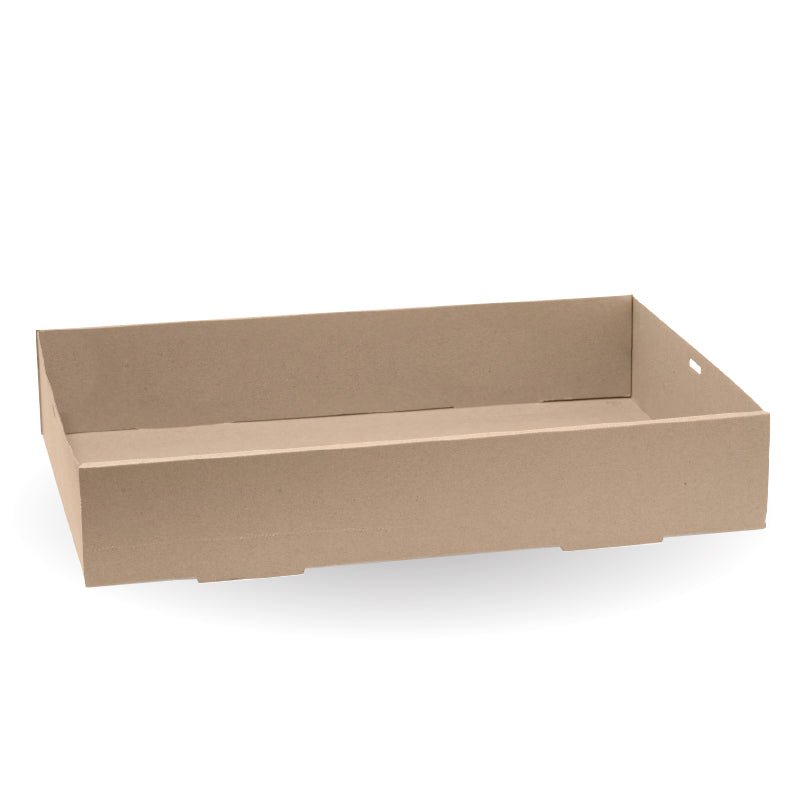 Extra Large BioBoard Catering Tray Base - 50pcs/Ctn - TEM IMPORTS™