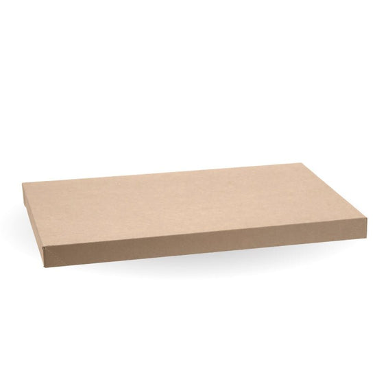 Extra Large BioBoard Catering Tray No Window Lid - 50pcs/Ctn - TEM IMPORTS™