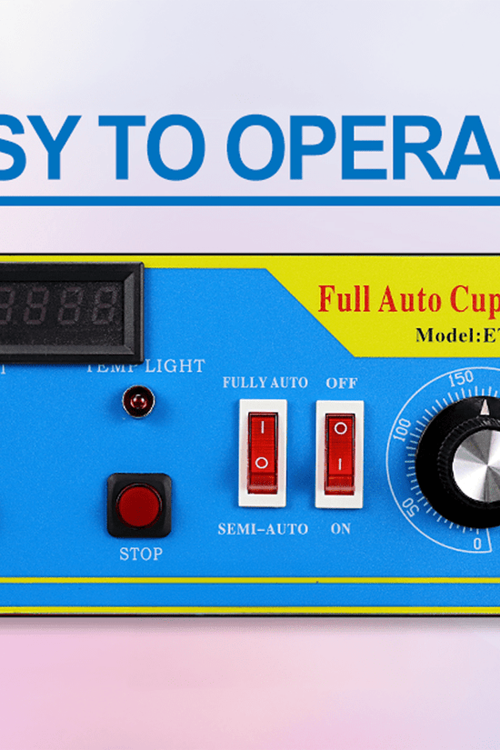 Fully Automatic Cup Sealing Machine - TEM IMPORTS™