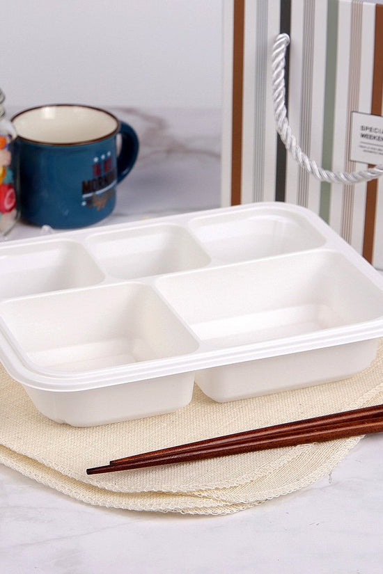 GMPack 5 Compartment Meal Tray For QS300 - 155195 - 540/CTN - TEM IMPORTS™