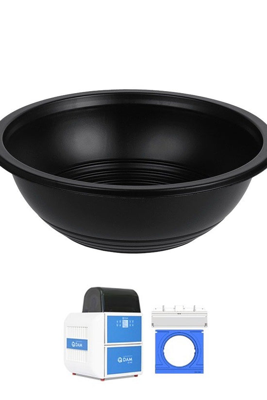 GMPack Black Round Bowl For QS300 - R210 - 320/CTN - TEM IMPORTS™