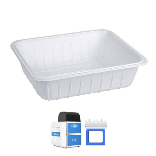 GMPack Rectangular Tray For QS300 - 235195 - 480/CTN - TEM IMPORTS™