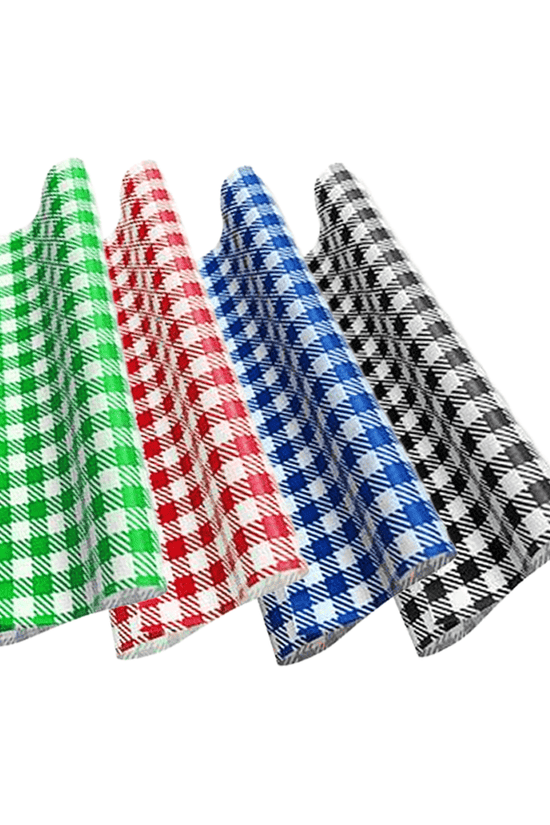 GP Gingham Food Wrapping Paper 300x190mm - 200/PK - TEM IMPORTS™