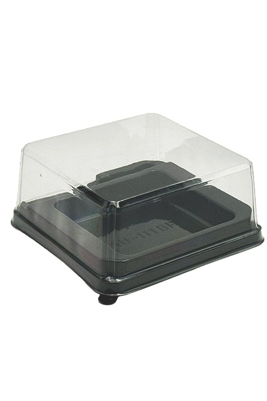 H50mm Square Internal Square With Clear Lid Container - TEM IMPORTS™