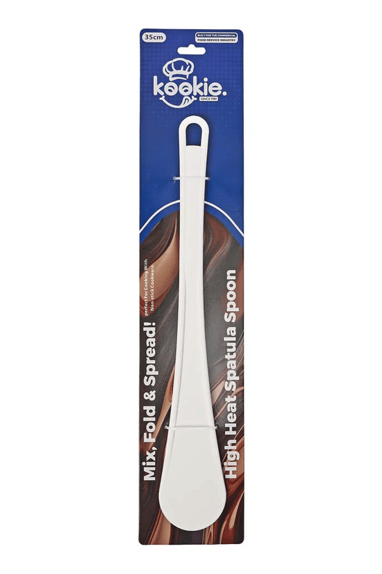 High Heat Spatula One - Piece Spoonula White - 400mm - TEM IMPORTS™