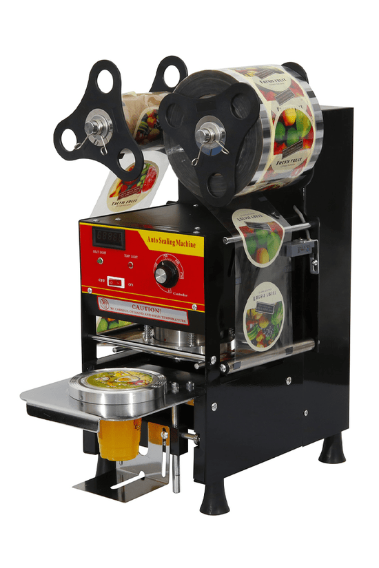 High Speed Automatic Cup Sealing Machine - Black - TEM IMPORTS™
