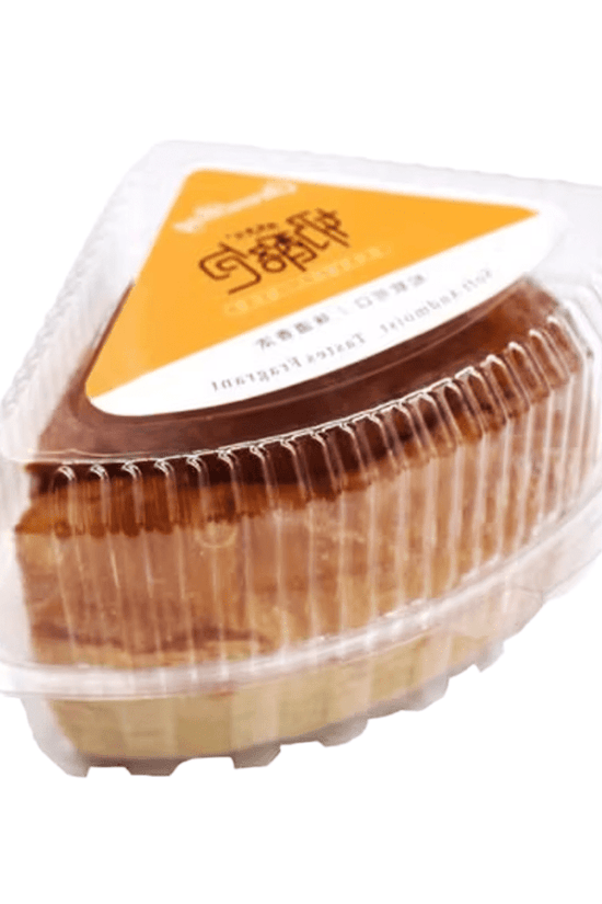 Individual Clear Quarter Slice Cake Hinged Lid - TEM IMPORTS™