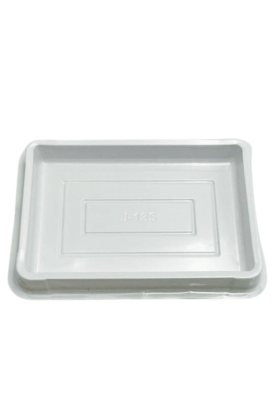 Individual Small White Rectangular Cake Container With Lid - TEM IMPORTS™