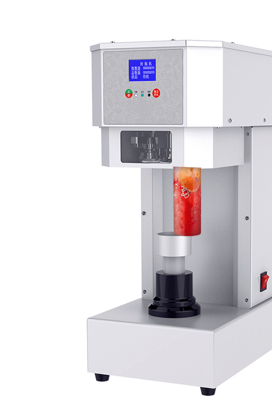 Intelligent Fully Automactic Can Bottle Sealing Machine With Safety Cover - TEM IMPORTS™