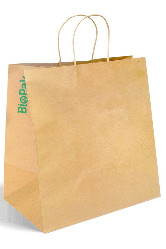Jumbo Twist Handle Kraft Paper Bags - 150/CTN - TEM IMPORTS™