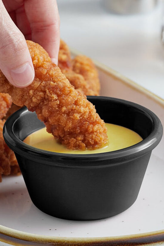 KH Black Smooth Melamine Ramekin 80mL - TEM IMPORTS™