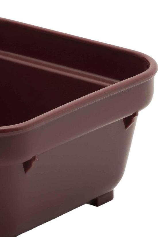 KH Healthcare 220mL Square Bowl Burgundy #19 (Box 12) - TEM IMPORTS™