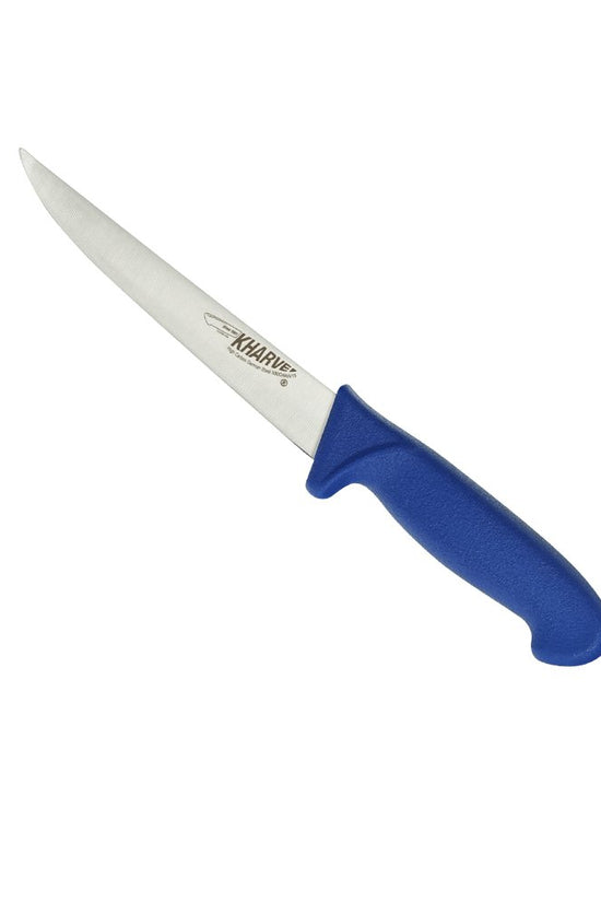 KH Kharve® Boning Knife Straight & Wide Blade 150mm - Blue - TEM IMPORTS™