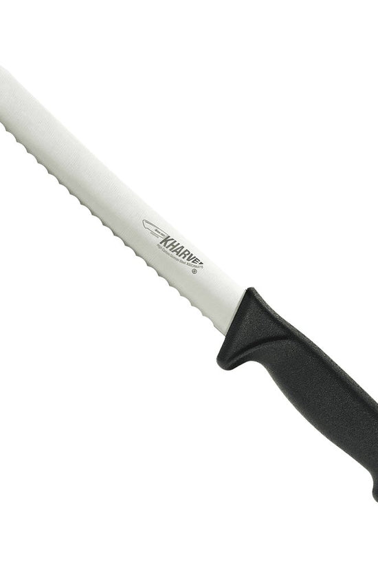 KH Kharve® Bread Knife Serrated Black 20cm
