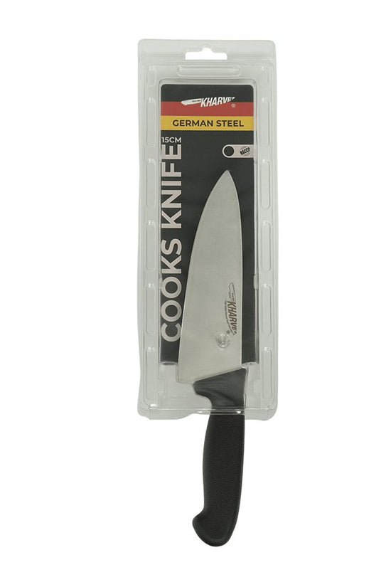 KH Kharve® Cooks Knife 150mm - Black - TEM IMPORTS™