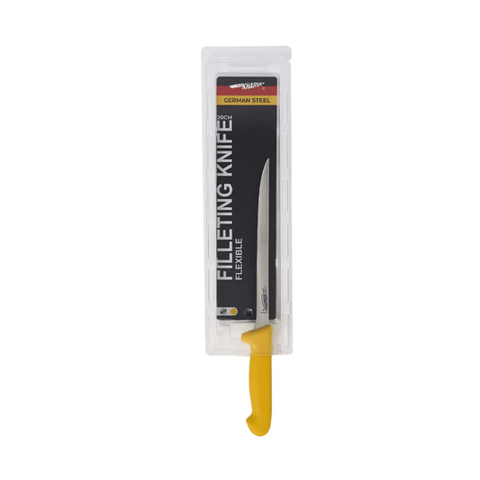 KH Kharve® Filleting Knife Flexible Yellow 20cm - TEM IMPORTS™