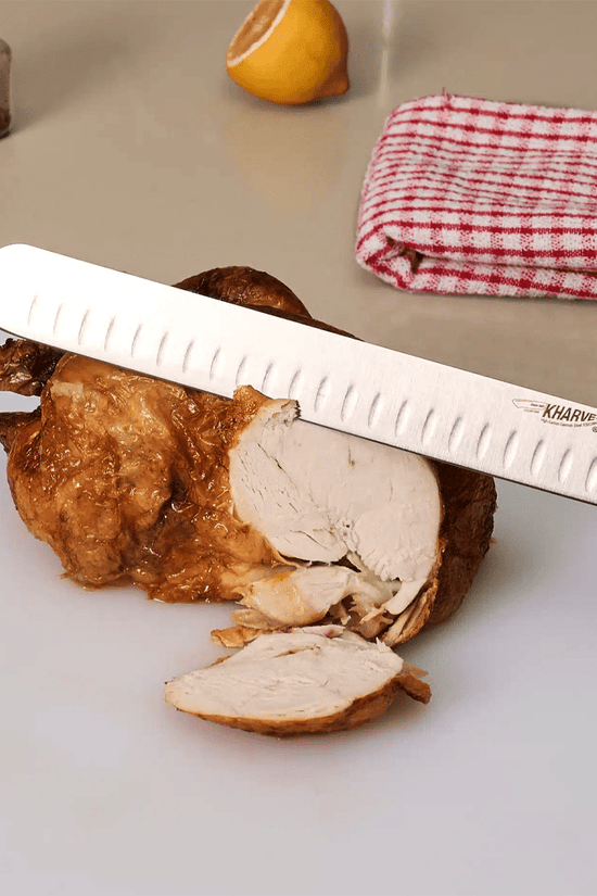 KH Kharve® Roast Slicer Granton Blade 25cm - TEM IMPORTS™
