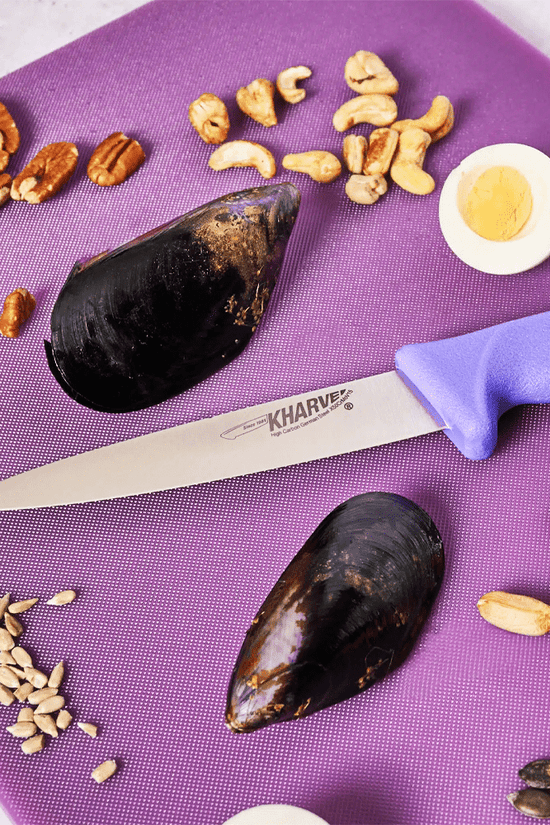 KH Kharve® Utility Knife Purple 15cm - TEM IMPORTS™