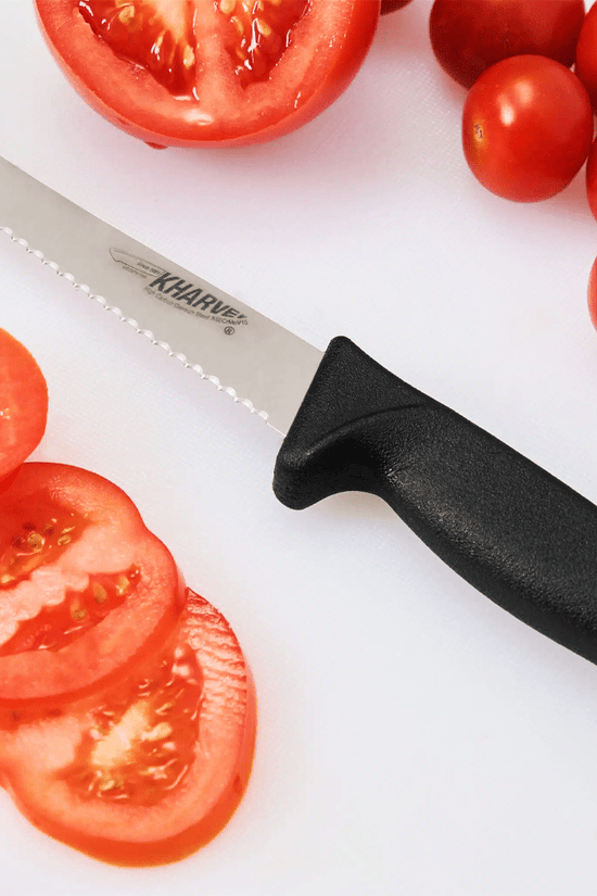KH Kharve® Utility Knife Serrated 13cm - TEM IMPORTS™