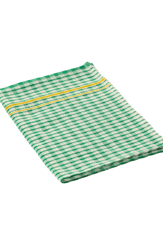 KH Megachef® Checked Teatowel 50cmx70cm - Green (Pack of 12) - TEM IMPORTS™