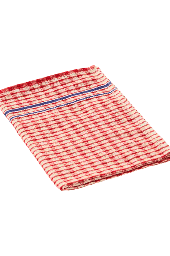 KH Megachef® Checked Teatowel 50cmx70cm - Red (Pack of 12) - TEM IMPORTS™