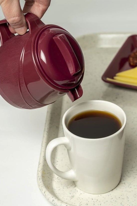 KH Moderne Insulated Beverage Pourer Burgundy 250mL #34 (Box 24) - TEM IMPORTS™