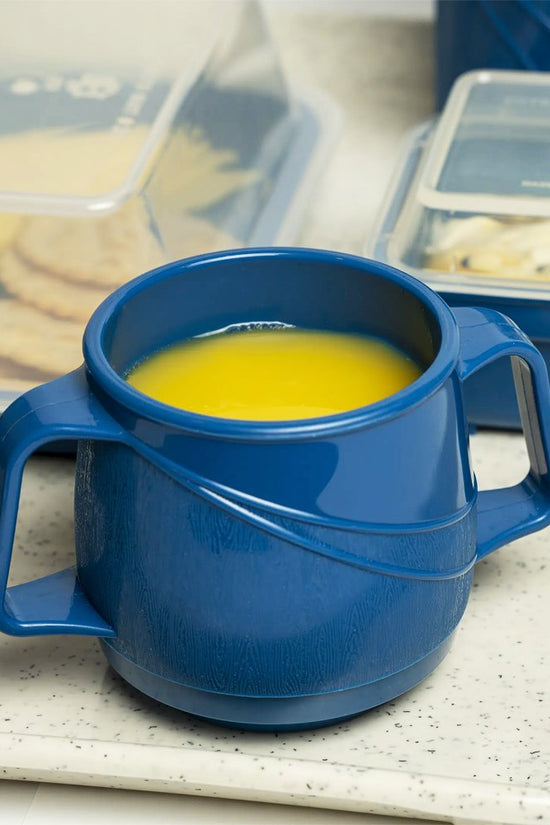 KH Moderne Insulated Double Handle Mug Blue 250mL #33 (Box 24) - TEM IMPORTS™
