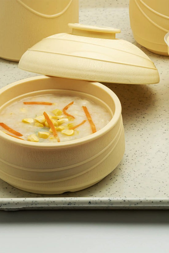 KH Moderne Insulated Soup Bowl Yellow 250mL #36 (Box 12) - TEM IMPORTS™